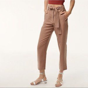 Aritzia Wilfred Tie Front Jallade Linen 2